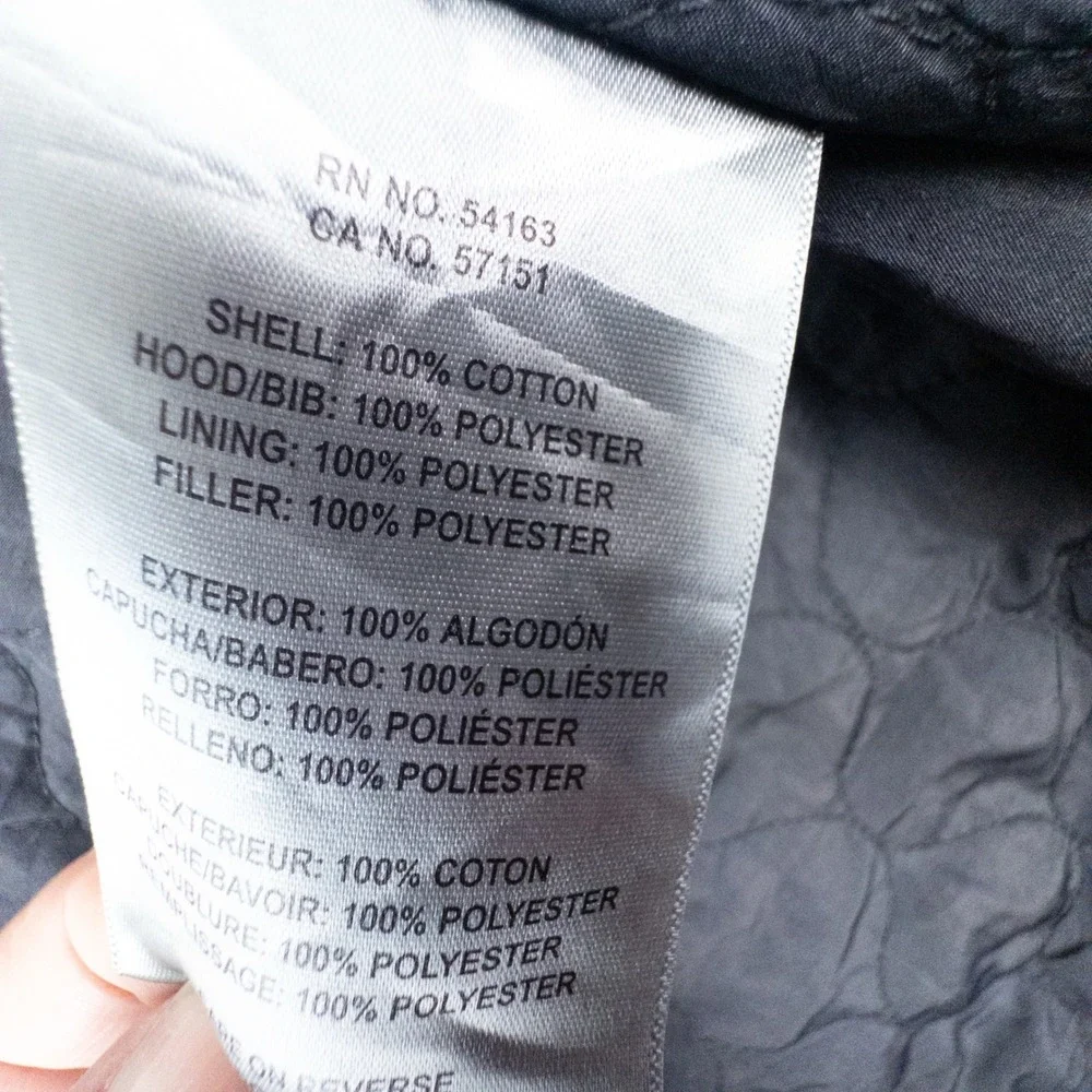 Levi Strauss Mens XL Military Field Jacket Washed Black Cotton Utility Coat - Picture 13 of 15